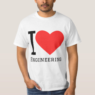 Camiseta Amo la ingeniería 