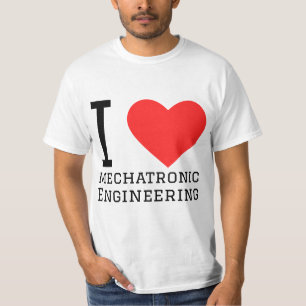 Camiseta Amo la ingeniería mecatrónica