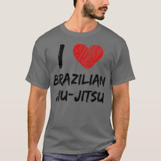 Camiseta Amo la jiujitsu brasileña 1