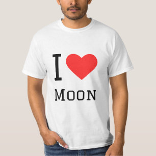 Camiseta Amo la luna