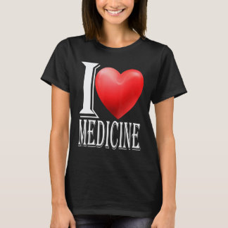 Camiseta Amo La Medicina  Enfermera Duerme Todo El Día Enfe