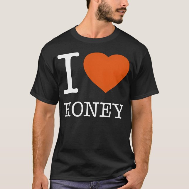 Camiseta AMO LA MIEL vintage (Anverso)