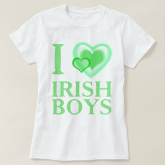 Camiseta Amo la muñeca irlandesa de las señoras de los