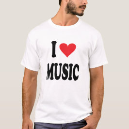 CAMISETA AMO LA MÚSICA