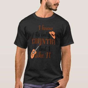 Camiseta Amo la música country