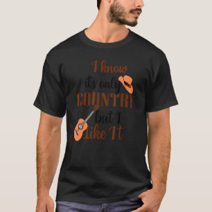 Camiseta Amo la música country