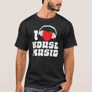 Camiseta Amo la música de House