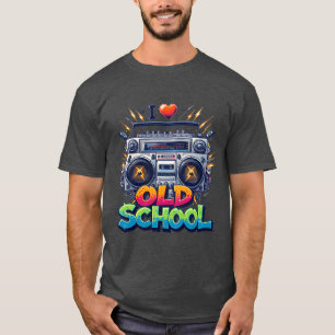 Camiseta Amo la música de la vieja escuela