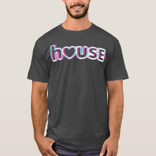 Camiseta Amo la música EDM I Love House Music