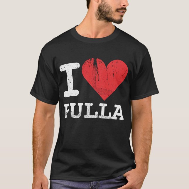 Camiseta Amo la oscuridad de Pulla (Anverso)