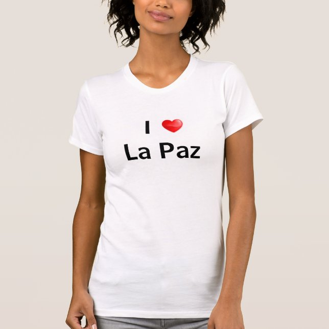 Camiseta Amo La Paz (Anverso)