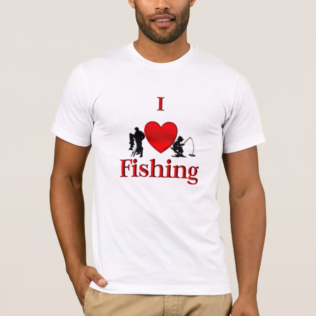 Camiseta Amo la Pesca (Anverso)