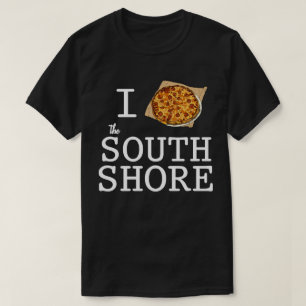 Camiseta Amo la pizza del bar South Shore