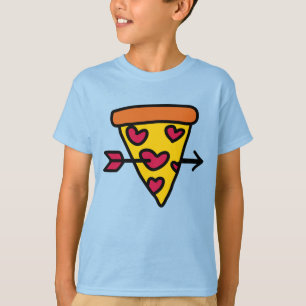 Camiseta Amo La Pizza Por Siempre