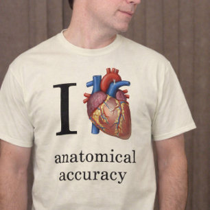 Camiseta Amo la precisión anatómica