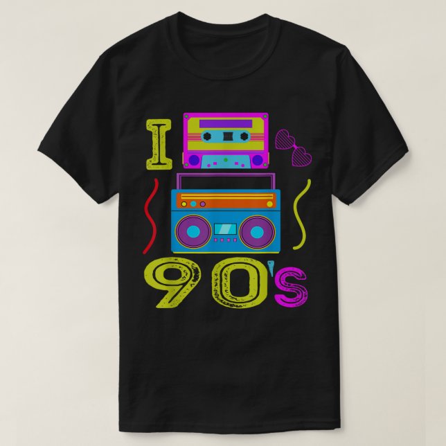 Camiseta Amo la ropa de los 90 para mujeres y hombres Fiest (Diseño del anverso)