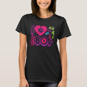 Camiseta Amo la ropa de los años 80 para mujeres y hombres