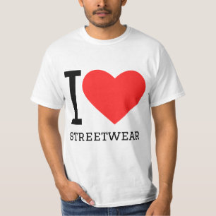 Camiseta Amo la ropa urbana