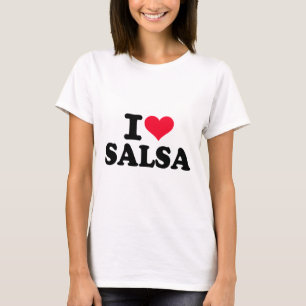 Camiseta Amo la salsa