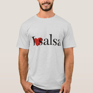 Camiseta Amo la salsa