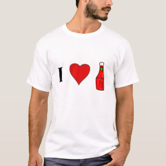 Camiseta Amo la salsa de tomate