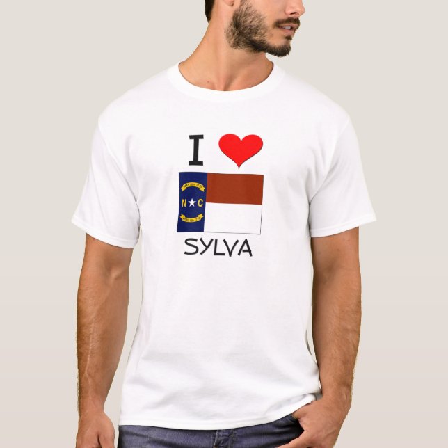 Camiseta Amo la selva Carolina del Norte (Anverso)