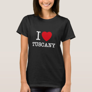 Camiseta Amo la Toscana, el grafo de Novedad de Ilustracion