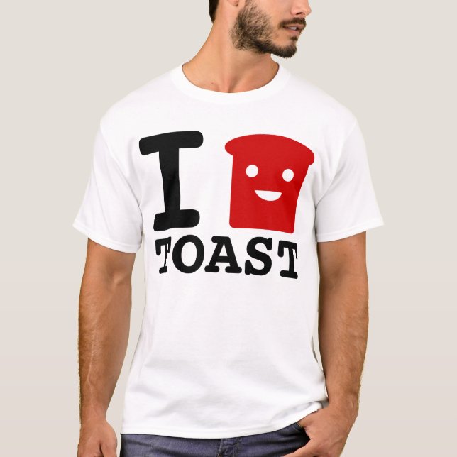 CAMISETA AMO LA TOSTADA (Anverso)