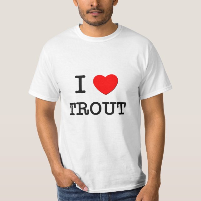 Camiseta Amo la TRUCHA (Anverso)