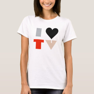CAMISETA AMO LA TV