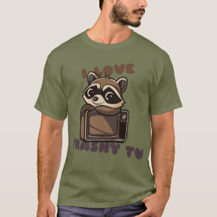 Camiseta Amo la TV Trashy