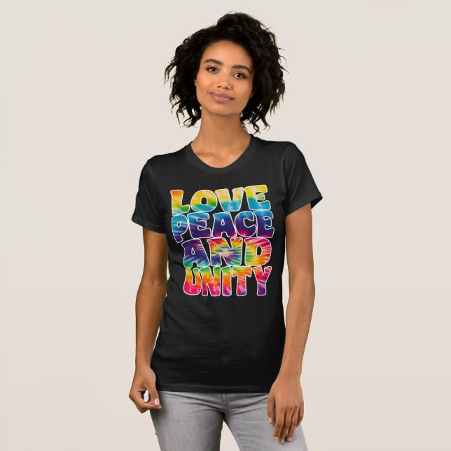 CAMISETA AMO LA UNIDAD DE LA PAZ. (Anverso completo)