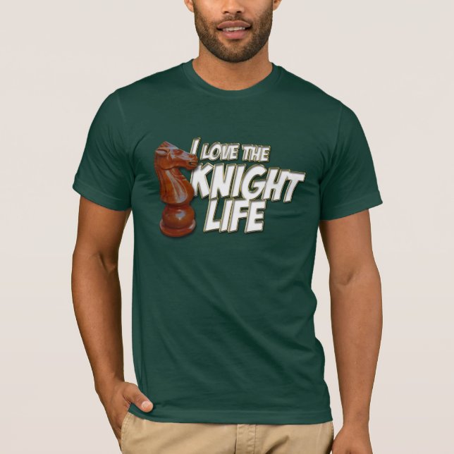 Camiseta Amo la vida de Kinght (Anverso)