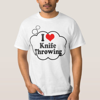 Camiseta Amo lanzar del cuchillo
