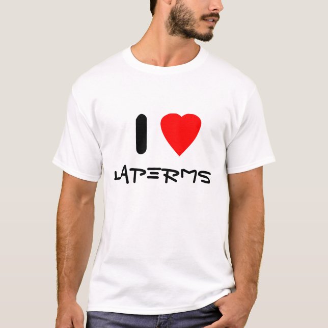 Camiseta Amo LaPerms (Anverso)