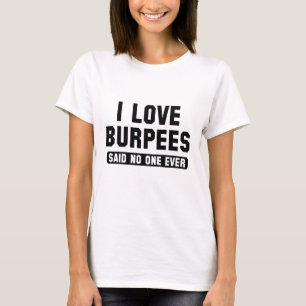 Camiseta Amo las Burpees