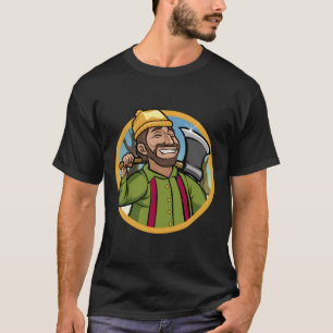 Camiseta Amo Las Camas Amor Wood Chopping Gift Lumberjack I