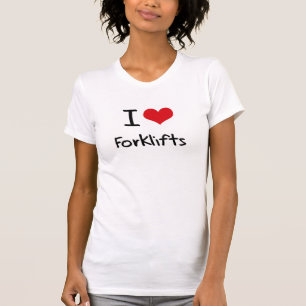 Camiseta Amo las carretillas elevadoras