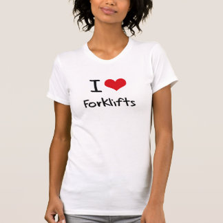 Camiseta Amo las carretillas elevadoras