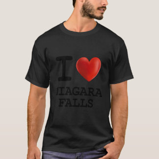 Camiseta Amo las cataratas del Niágara.