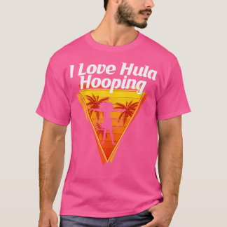 Camiseta Amo las competiciones de hula hooping y malabarism