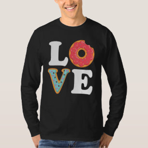Camiseta Amo las Donas Donut Doughnut Squad Comida Post