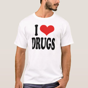 Camiseta Amo las drogas