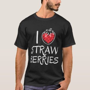 Camiseta Amo las fresas Verano Fruit Sweet Food Berri