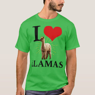 Camiseta Amo las llamas
