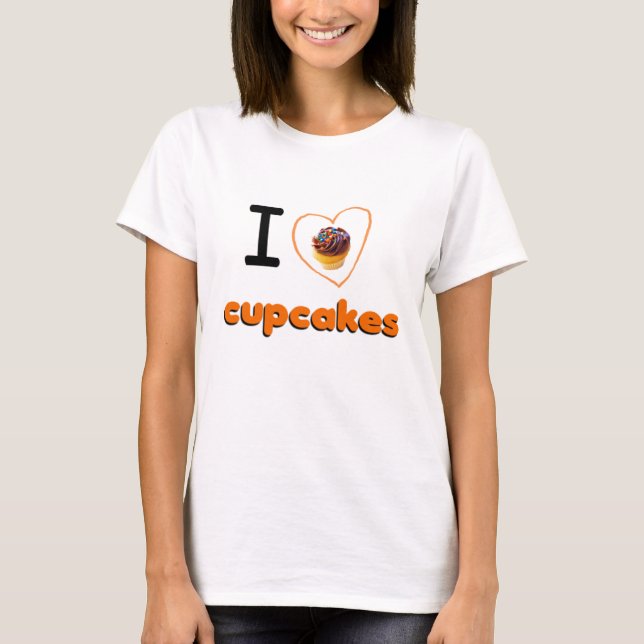 Camiseta Amo las magdalenas (Anverso)