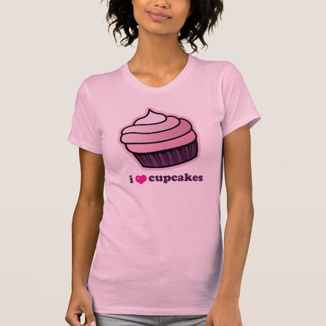 Camiseta ¡amo las magdalenas! (Anverso)