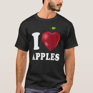 Camiseta Amo las manzanas