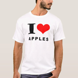Camiseta Amo las manzanas