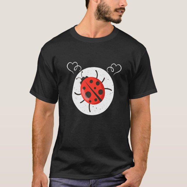 Camiseta Amo las mariquitas  4 (Anverso)